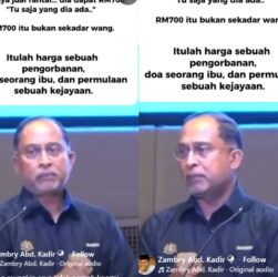 mak jual rantai - ilustrasi berita Mak jual rantai: Zambry kenang ibu jual rantai dapat RM700 untuk teruskan belajar