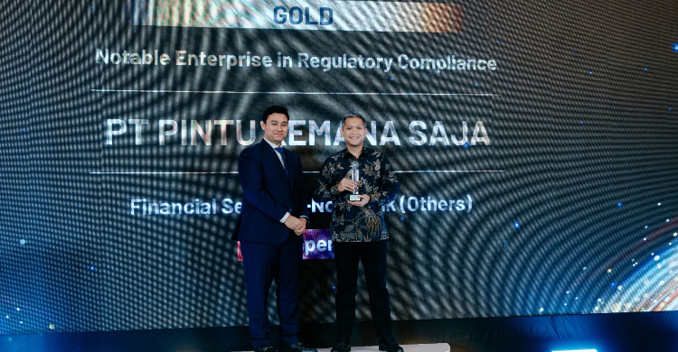 pintu raih penghargaan - ilustrasi berita PINTU Raih Penghargaan Gold Notable Enterprise di IRCA 2026