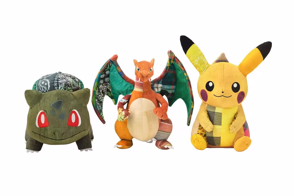 boneka vintage - ilustrasi berita Sean Wotherspoon dan Pokémon Center Luncurkan Koleksi Boneka Vintage Made-to-Order