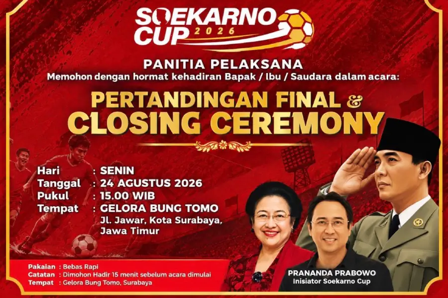 soekarno cup - ilustrasi berita Soekarno Cup Buka Jalan Talenta Muda ke Klub Liga 2 dan Liga 3